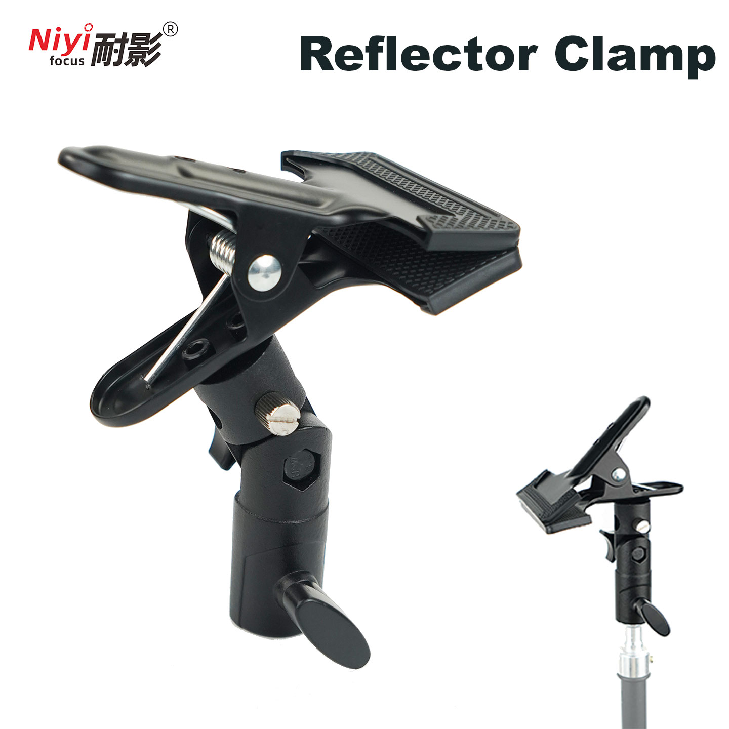 Photography Lighting And Background - Reflector Holder Clamp 1/4 3/8 Screw