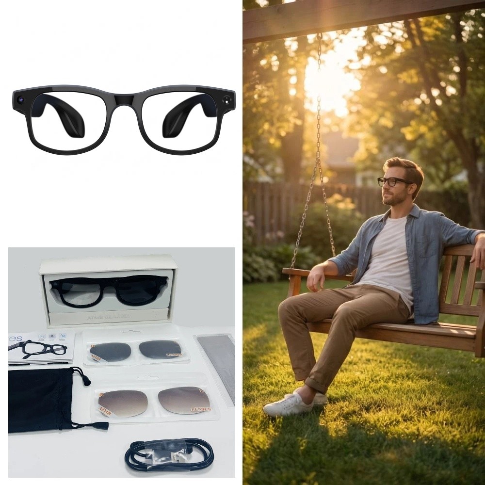 Photography And Lighting - 2 in 1 AI Smart Glasses