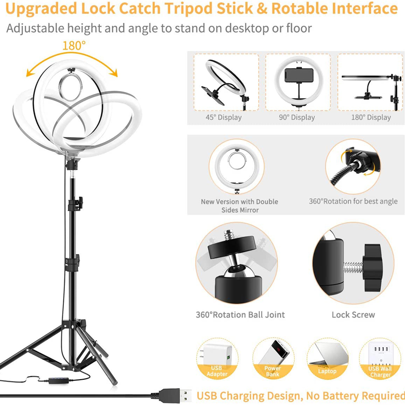 16/26/33cm Selfie Ring Light P - огляд і ціна Photography Lighting Product