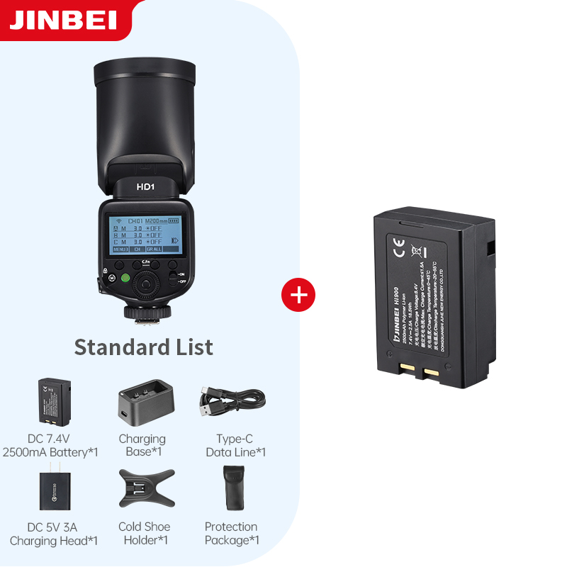 JINBEI HD-1Round-head HSS Spee - огляд і ціна Photography Lighting