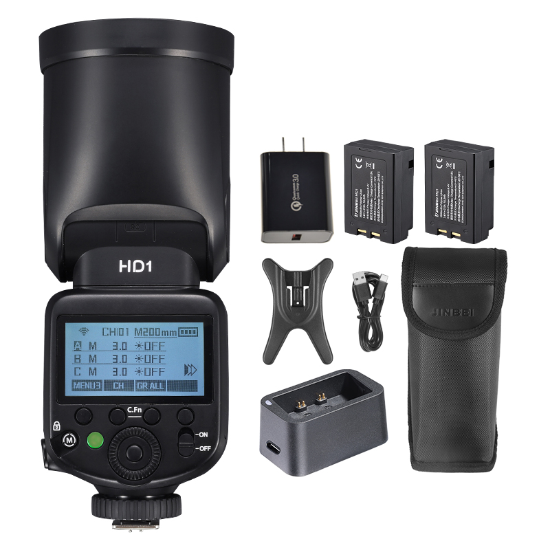 JINBEI HD-1Round-head HSS Spee - огляд і ціна Photography Lighting
