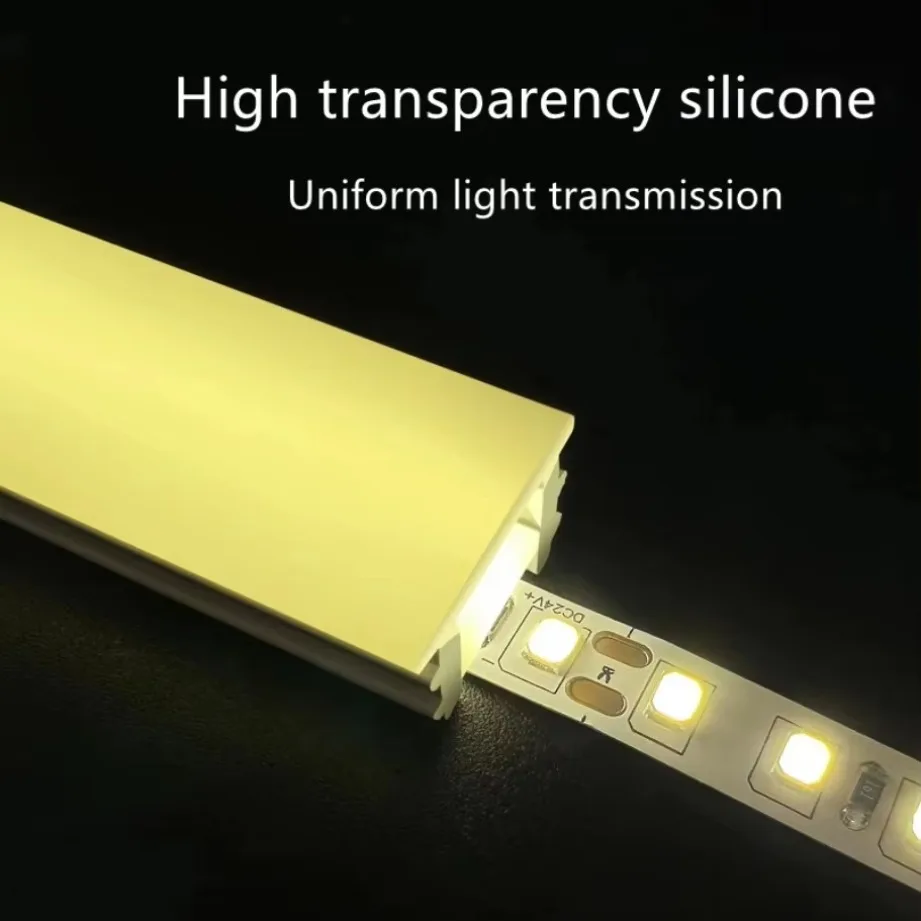 Recessed White Silicone Tube L - огляд і ціна Diffusion Material Roll