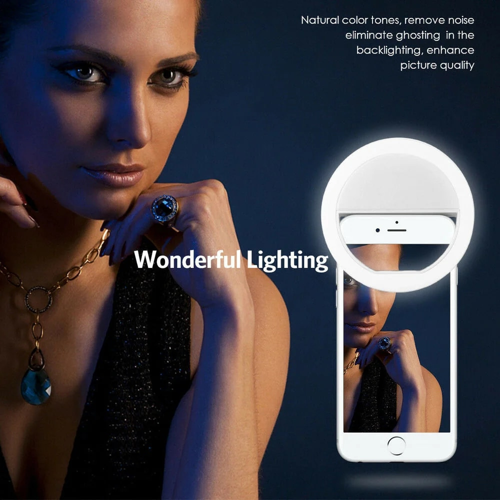 LED Selfie Fill Light USB Char - огляд і ціна Photography And Lighting
