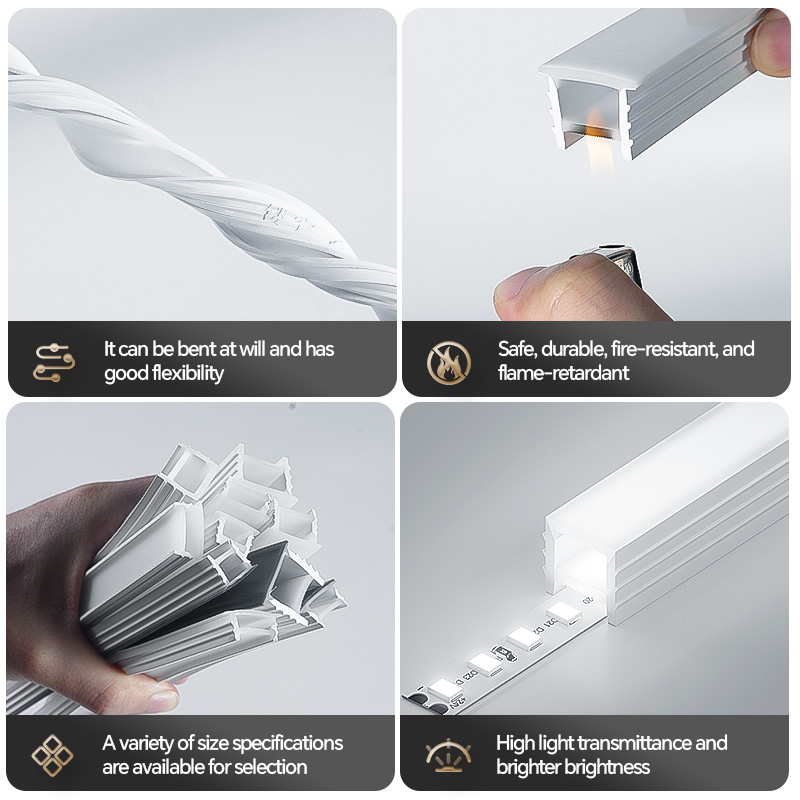 Flexible Silicone LED Channel  - огляд і ціна Diffusion Material Roll