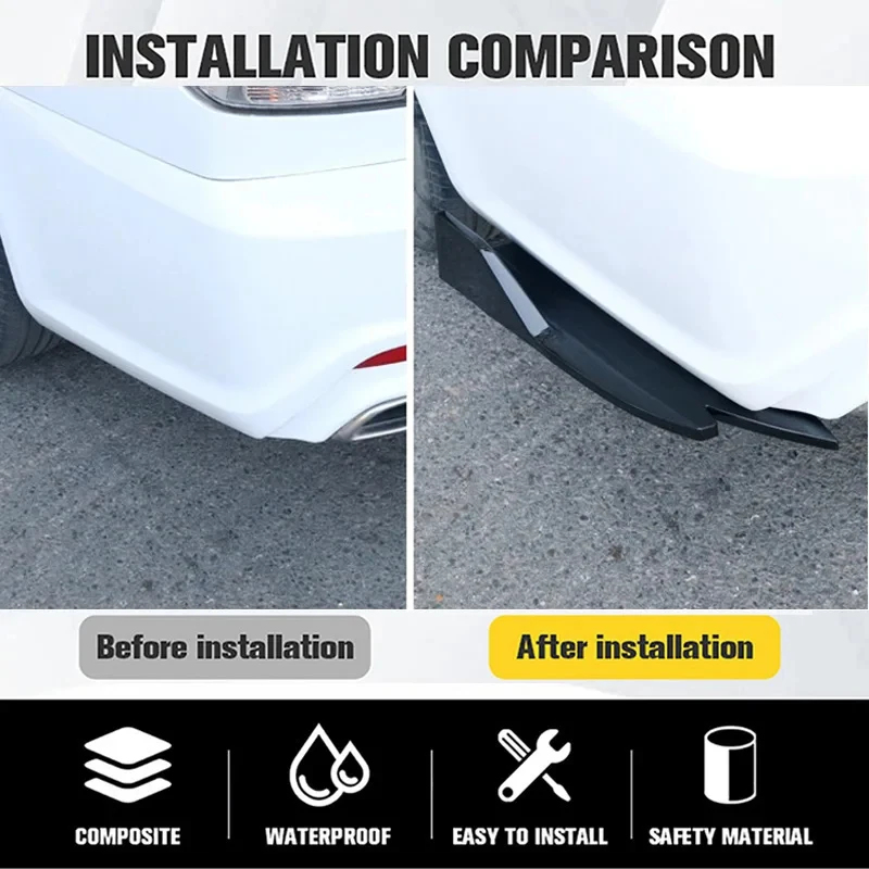 Pair Universal Car Rear Bumper - огляд і ціна Diffusion Material Roll