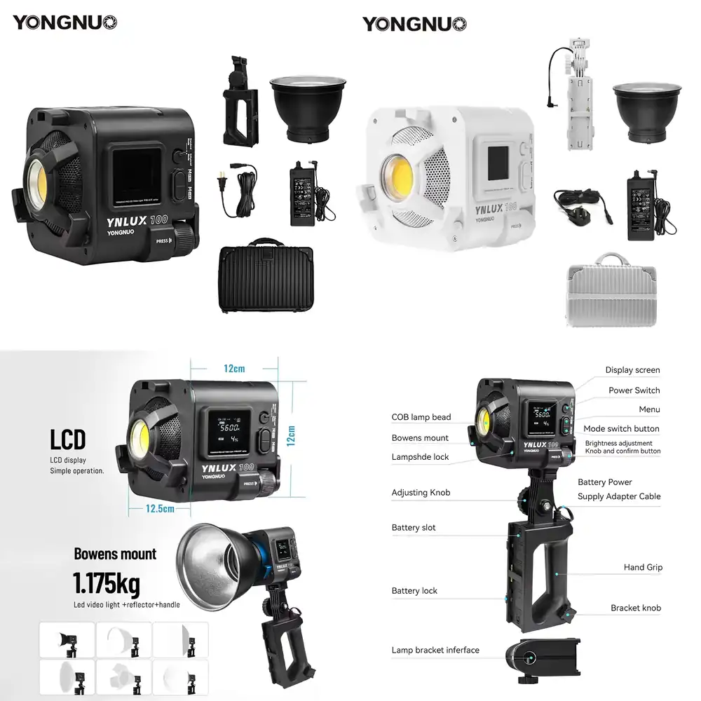 YONGNUO YNLUX100 100W 3200K-56 - огляд і ціна Photography And Lighting