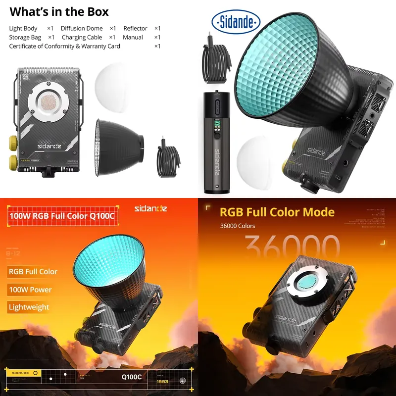 Brand For Sidande Q100C Q100Li - огляд і ціна Photography And Lighting