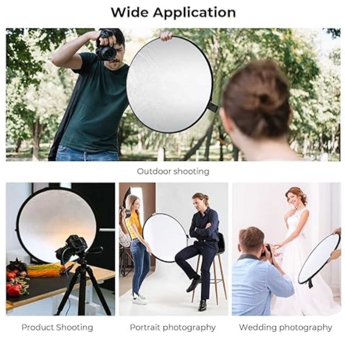 HUANYINGBJB Portable 5 in 1 Ph - огляд і ціна Photography Lighting Reflector