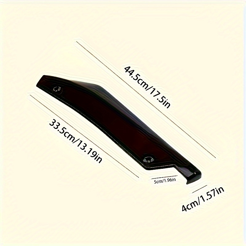 1 Pair Carbon Fiber Winglets S - огляд і ціна Diffusion Material Roll
