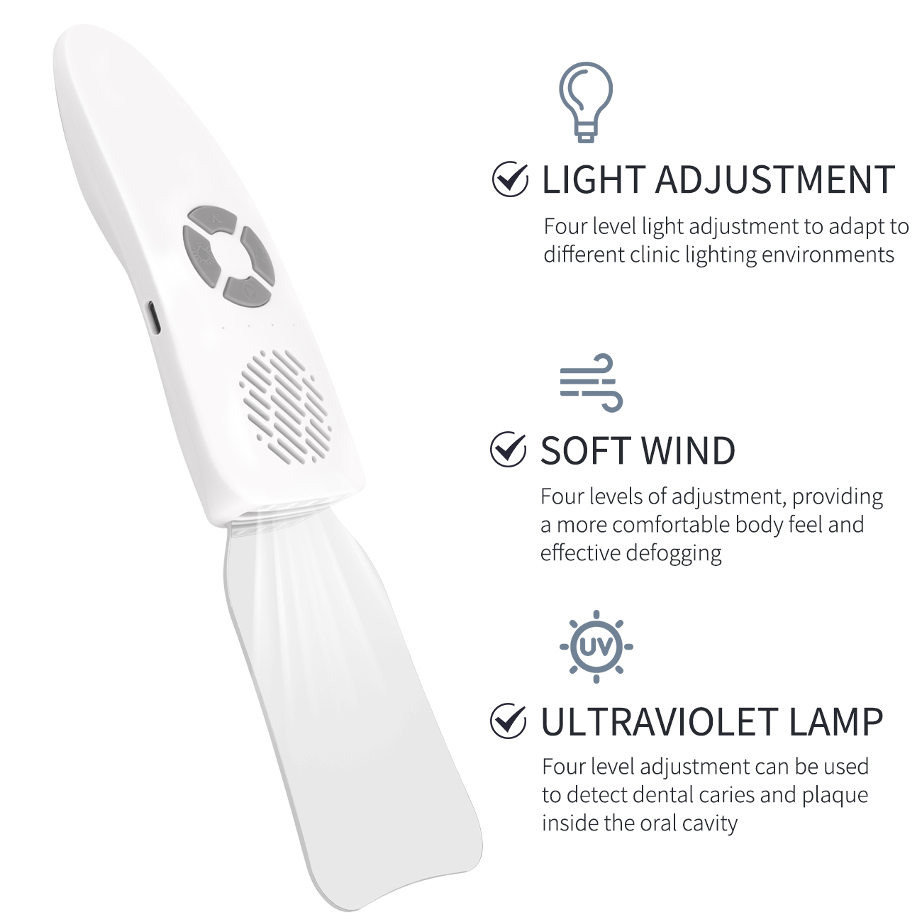 Dental Anti-Fog Mirrors Kit Mi - огляд і ціна Photography Lighting Reflector