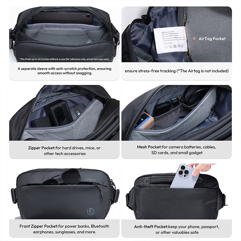 Ulanzi PB038 Travel Sling Bag  - огляд і ціна Photography Lighting For Outdoors