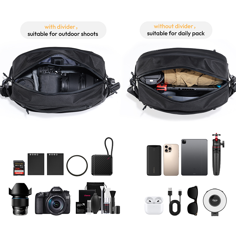 Ulanzi PB038 Travel Sling Bag  - огляд і ціна Photography Lighting For Outdoors