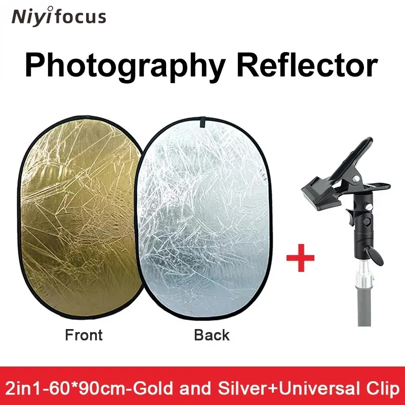 2in1 Round Portable Reflector  - огляд і ціна Photography Lighting Reflector