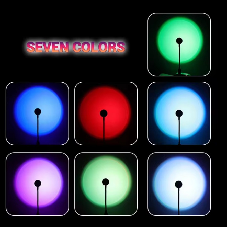 Led 5V Colorful USB Sunset Lam - огляд і ціна Photography Lighting Diy