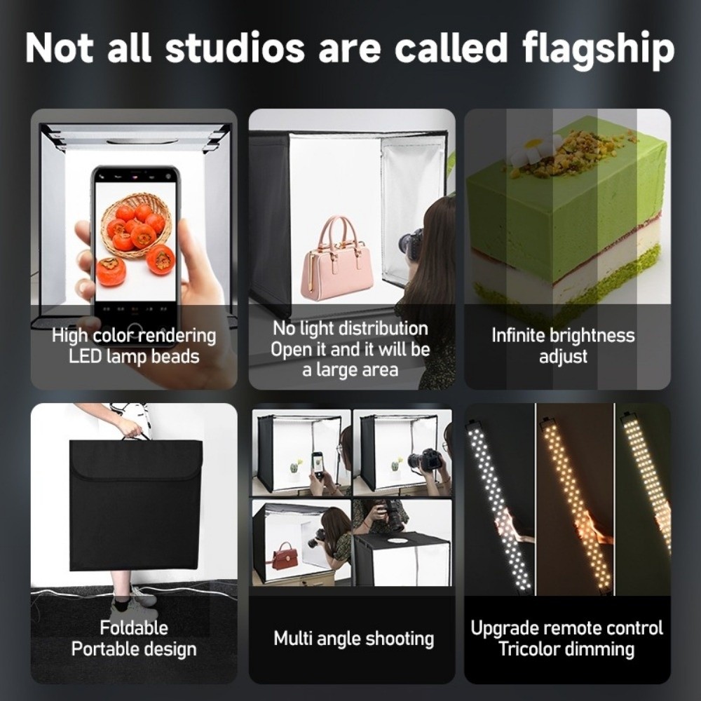 45/65cm LED Soft Light Box Min - огляд і ціна Photography Lighting And Background