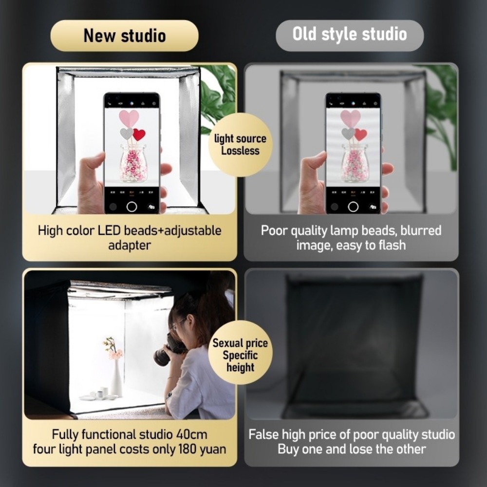 45/65cm LED Soft Light Box Min - огляд і ціна Photography Lighting And Background