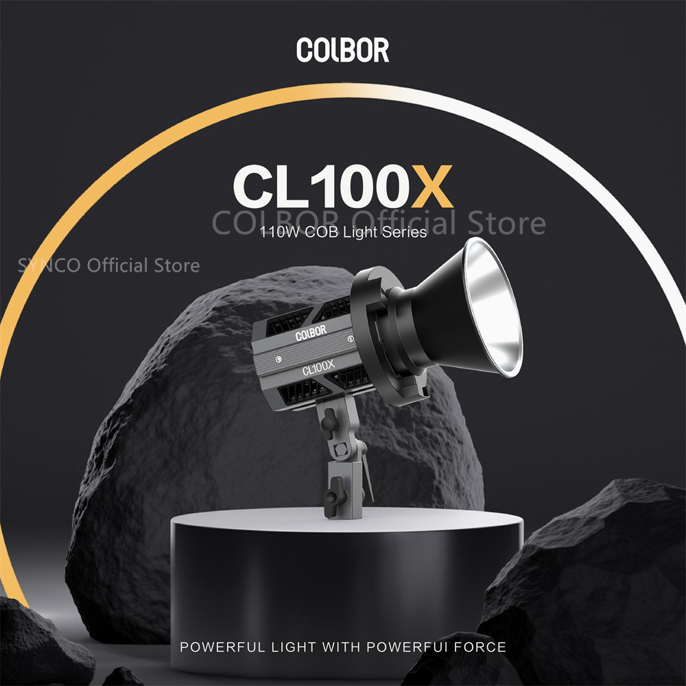 COLBOR CL100X COB Led Light Vi - огляд і ціна Photography Lighting Lamp