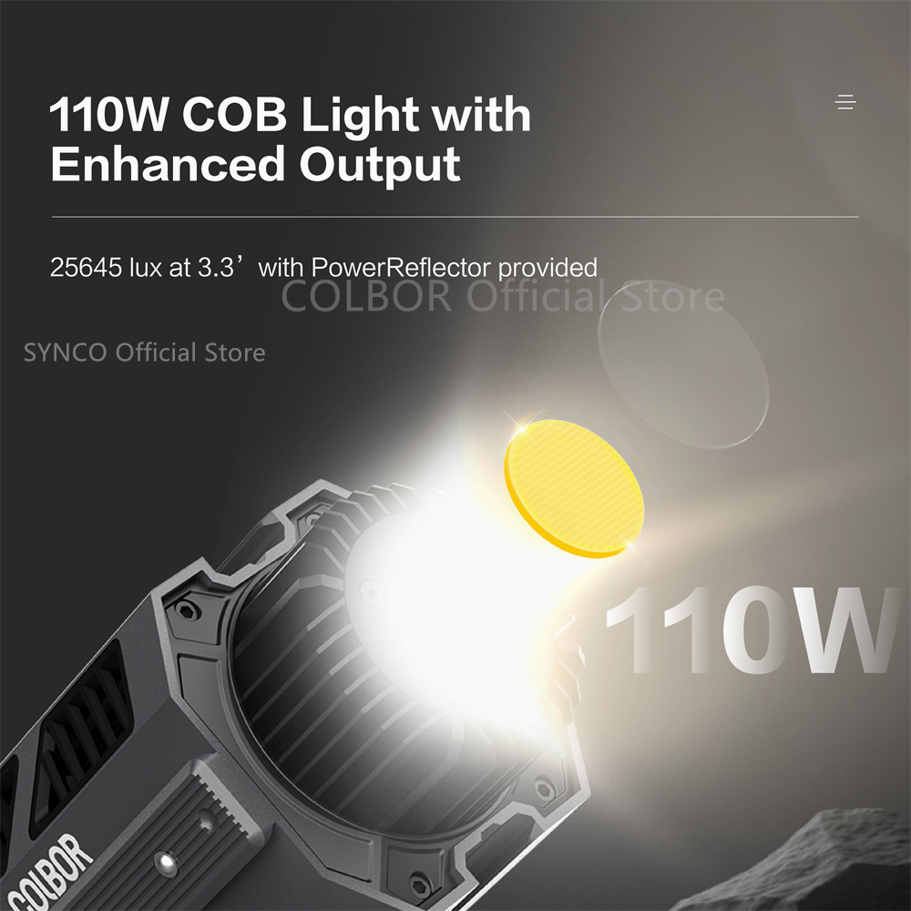 COLBOR CL100X COB Led Light Vi - огляд і ціна Photography Lighting Lamp
