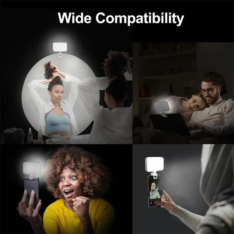 Pocket LED Selfie Light For IP - огляд і ціна Photography Lighting Lamp