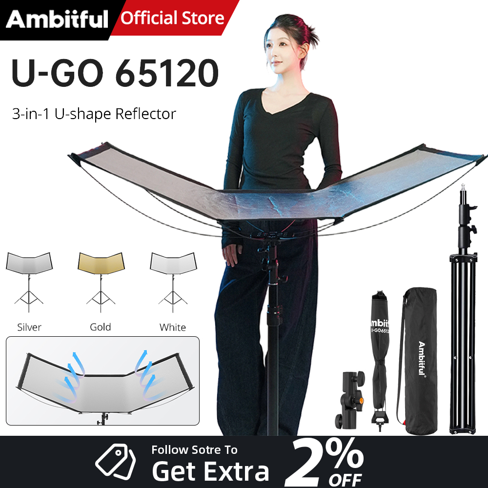 AMBITFUL 3in1 U-Type Light Dif - огляд і ціна Photography Lighting Type