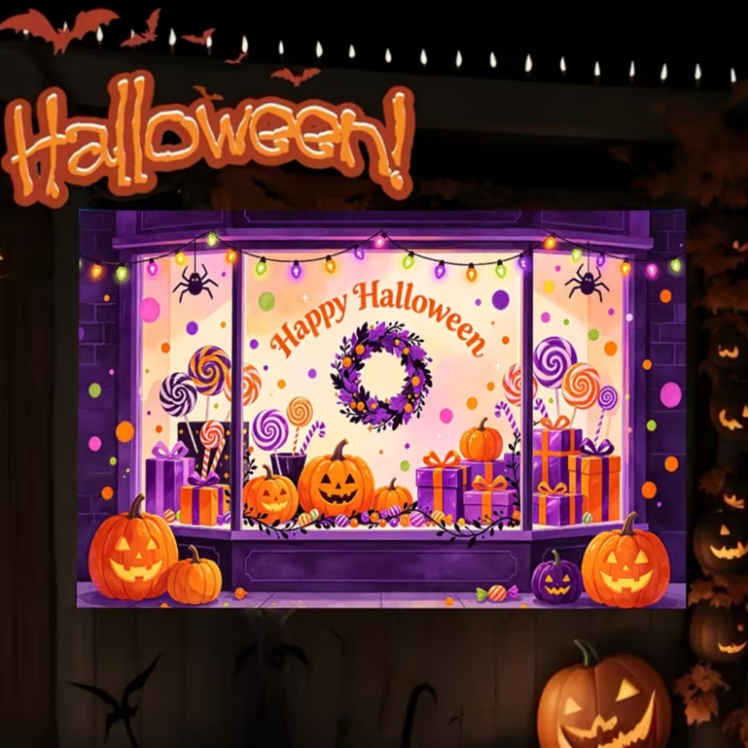 Purple Halloween Shop Theme Pa - огляд і ціна Photography Lighting And Background