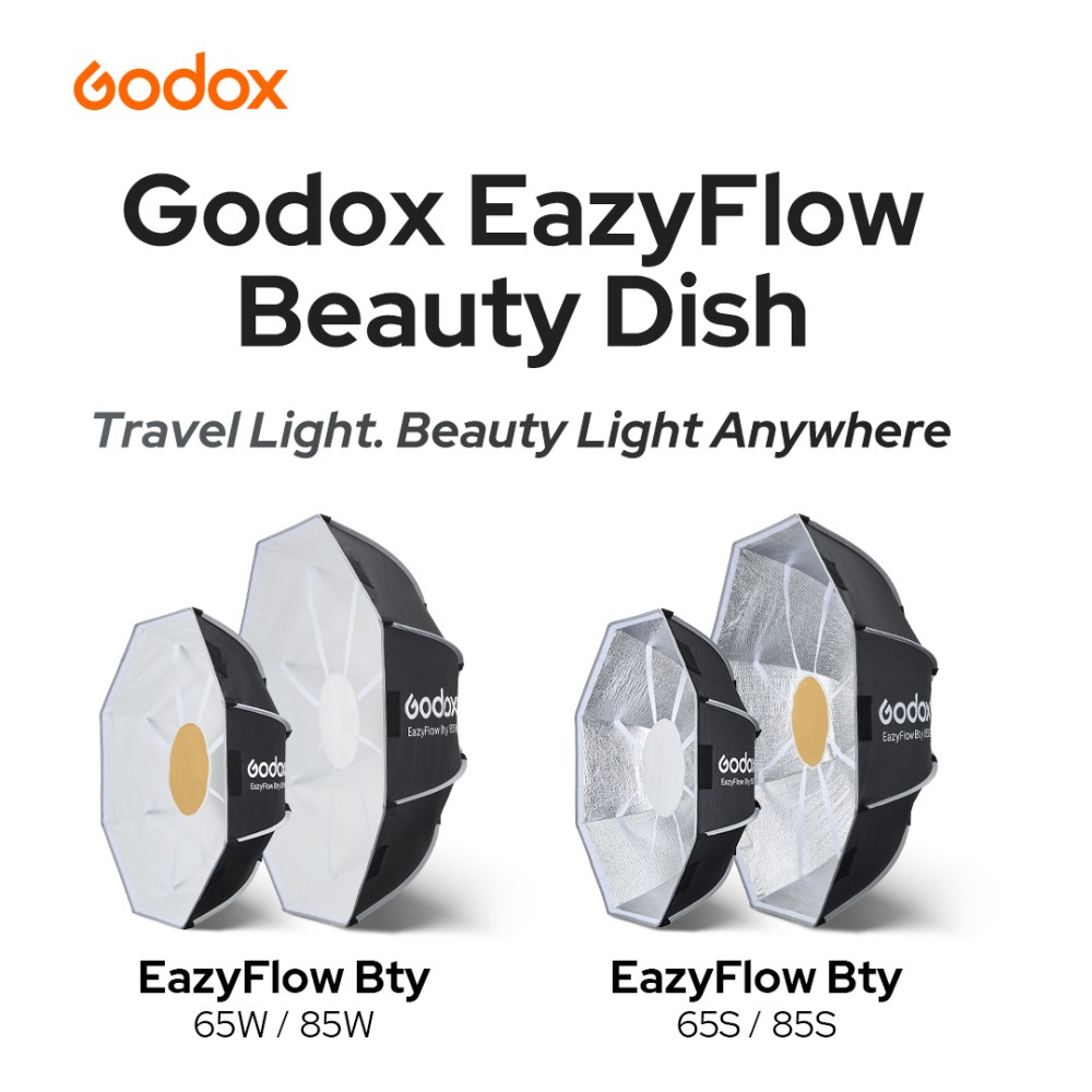 Godox EazyFlow Bty 65S/85S Col - огляд і ціна Photography Lighting Beauty Dish