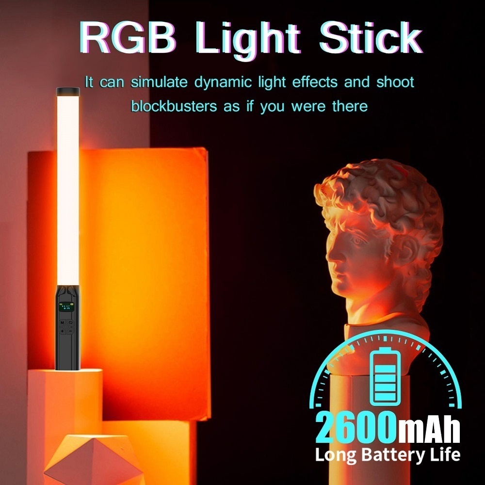 50CM RGB Stick Light Wand Ligh - огляд і ціна Photography Lighting Type