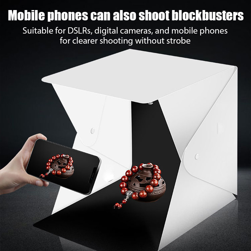 Folding Lightbox Portable Phot - огляд і ціна Photography Lighting And Background