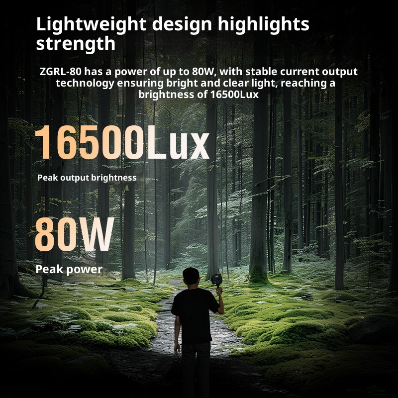 ZGRL80 80W COB LED Video Light - огляд і ціна Photography Lighting For Outdoors