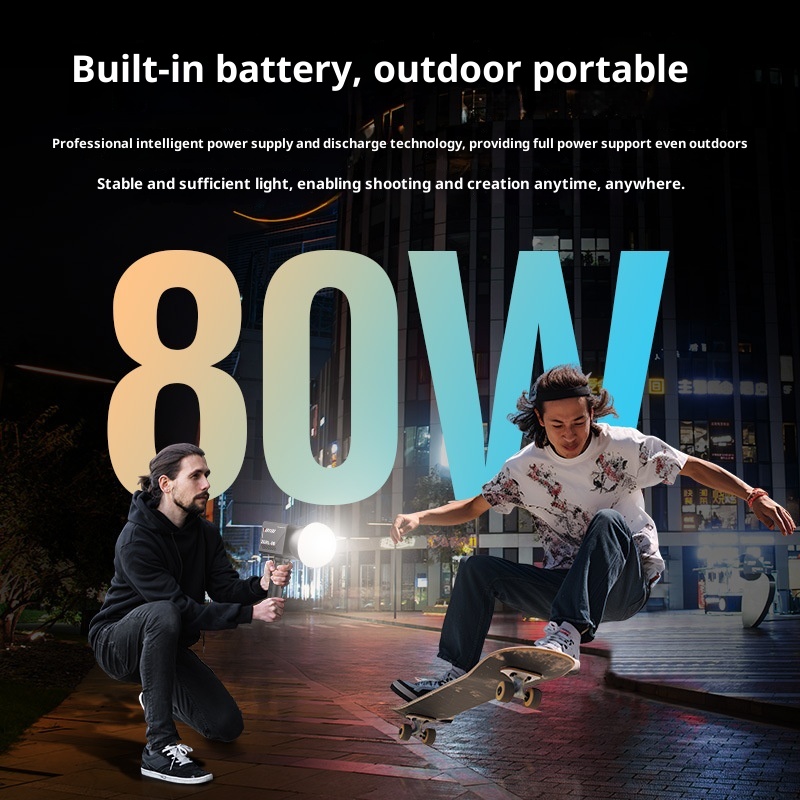 ZGRL80 80W COB LED Video Light - огляд і ціна Photography Lighting For Outdoors