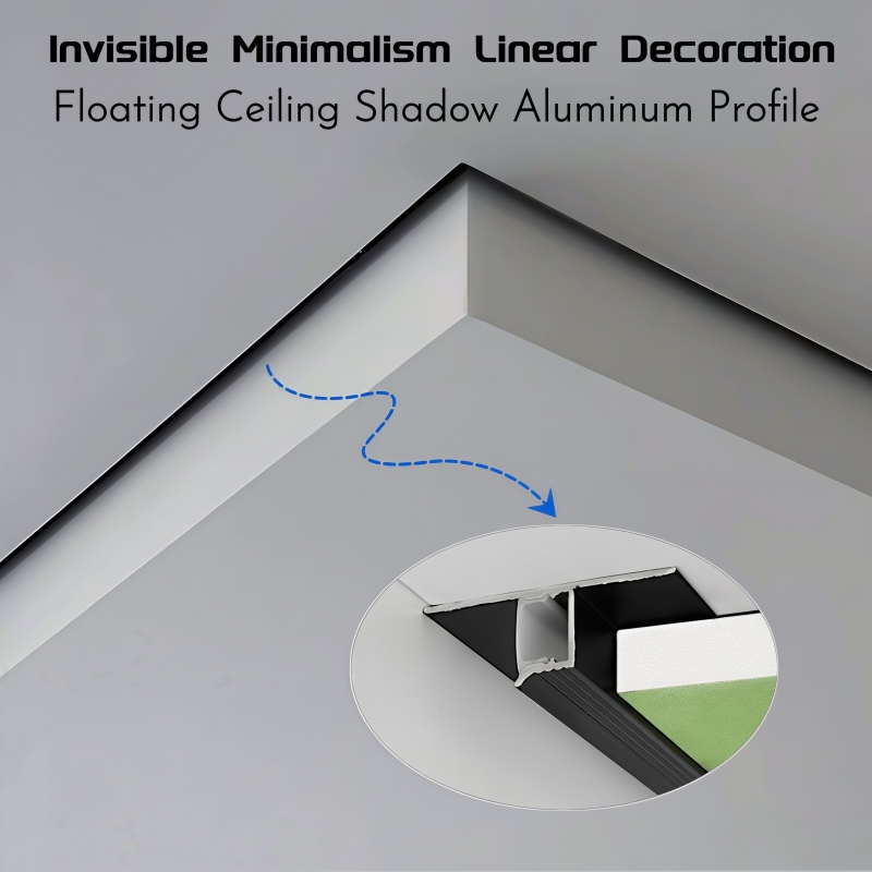 T/Z-Shaped Hidden Ceiling Gap  - огляд і ціна Diffusion Material Roll