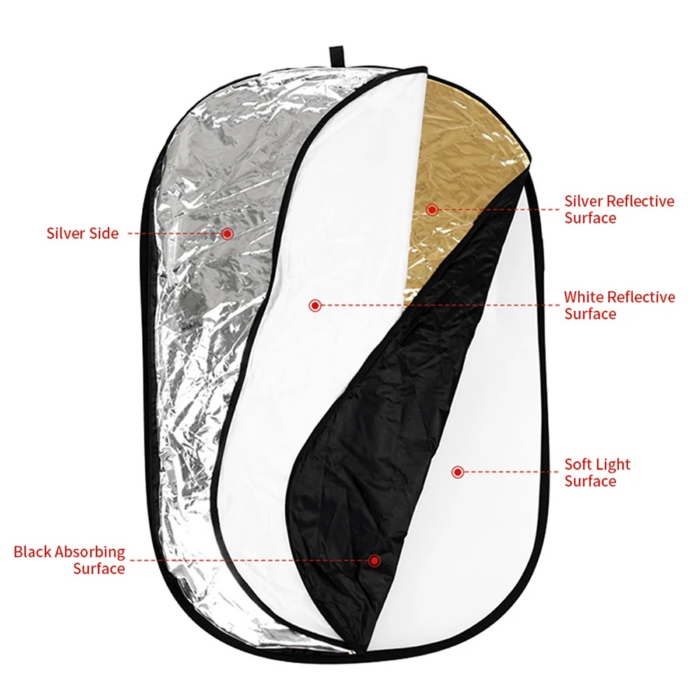 60/80/110CM 5-in-1 Collapsible - огляд і ціна Photography Lighting For Outdoors