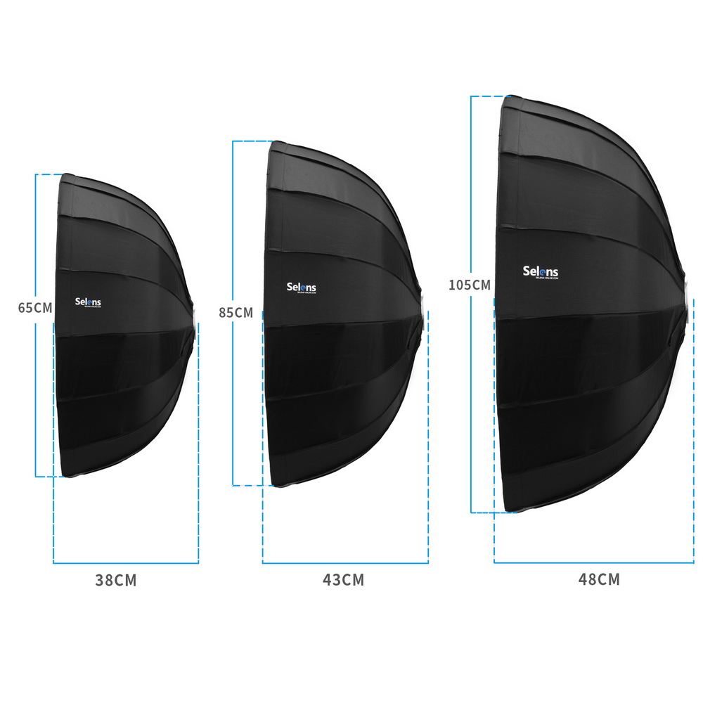Selens Diffuser Reflector Para - огляд і ціна Photography Lighting Beauty Dish