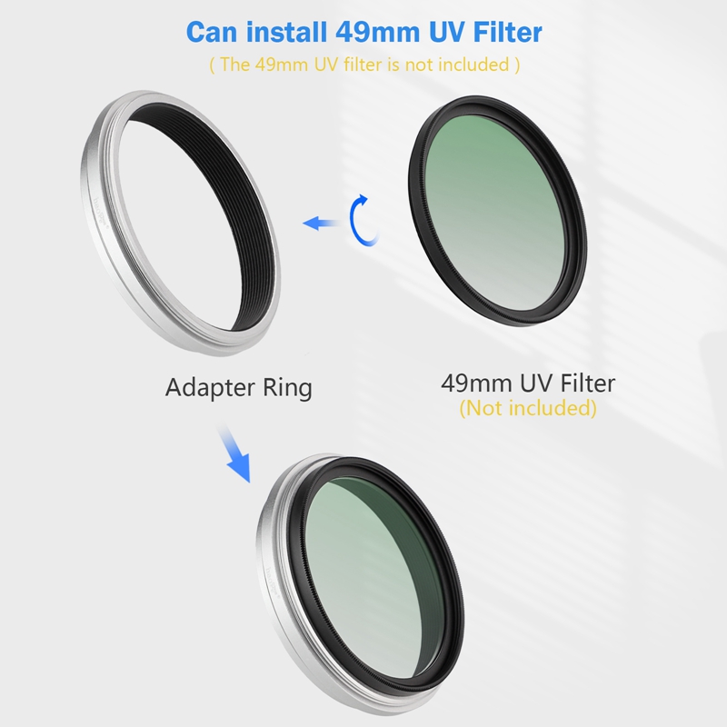 Haoge Lens Filter Adapter Ring - огляд і ціна Fujifilm Camera X100Vi