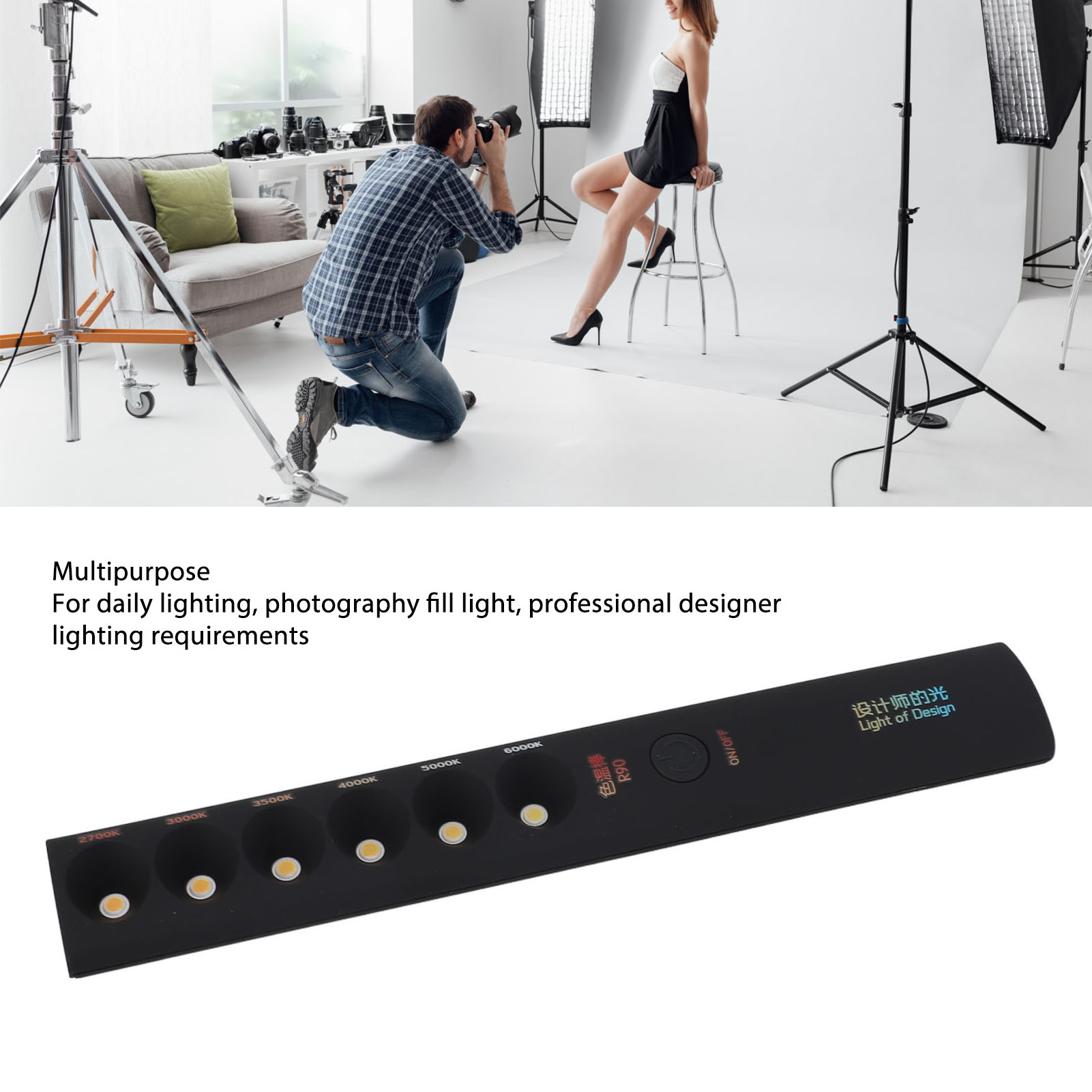 Video Light Wand Portable Colo - огляд і ціна Photography Lighting Lamp