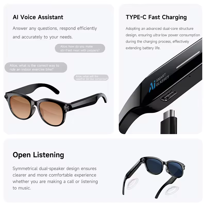 M89-S AI Smart Glasses Equippe - огляд і ціна Photography Lighting Products