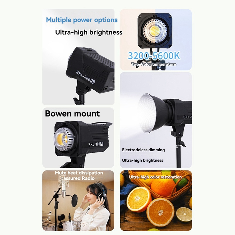 300W Bi LED Video Light, Conti - огляд і ціна Photography And Lighting
