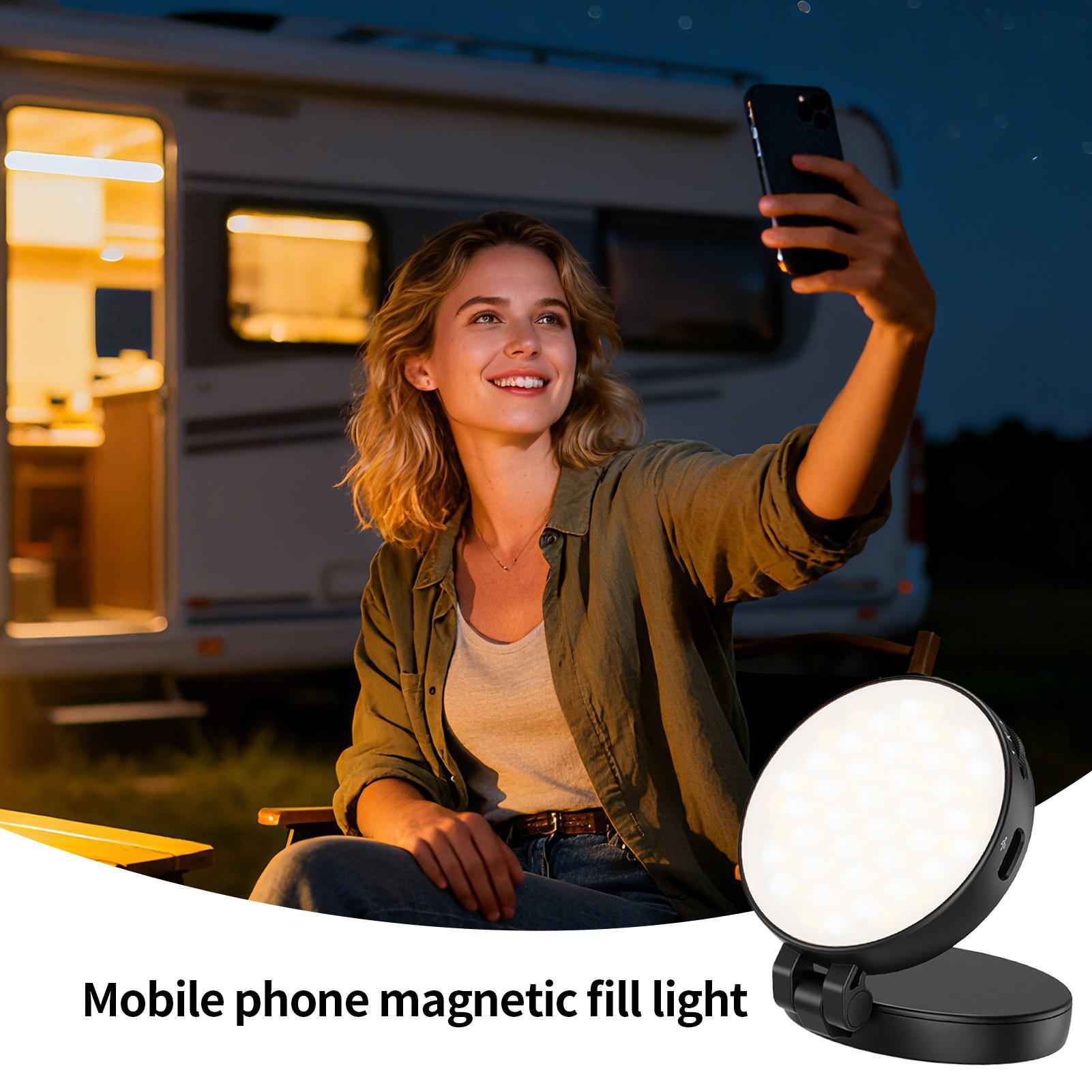 Phone Light Magnetic Video Rec - огляд і ціна Photography Lighting Lamp