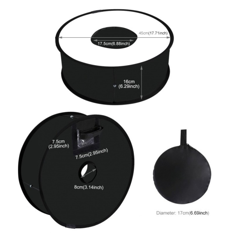 Foldable 45cm Ring‑flash Soft‑ - огляд і ціна Photography Lighting Type