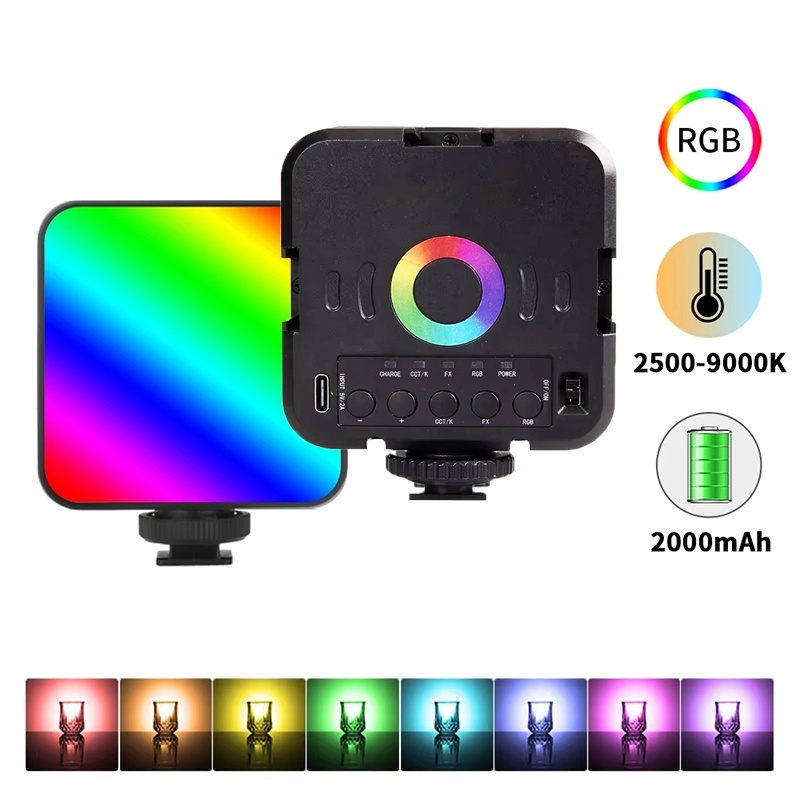 Portable Mini RGB Video Light  - огляд і ціна Photography Lighting Lamp